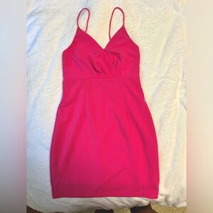 pink hello molly hoco dress